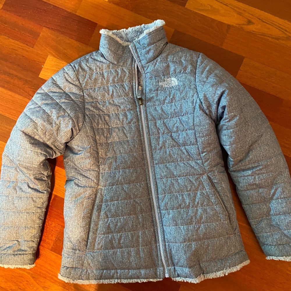 North Face Girls Mossbud Reversible  jacket